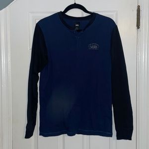 Vans mens long sleeve